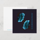 Carte Blue Feet 2005 Mark Edward Westerfield (Devant / Derrière)