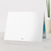 Carte Blue Heeler Beach Surfing Peinture (Dos)