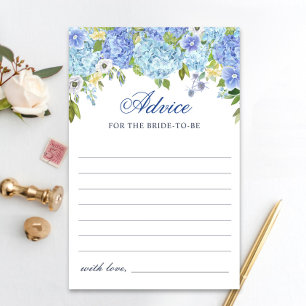 Carte Blue Hydrangea Greenery