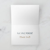 CARTE BLUE IGUANA/HEAD TILTED/"PRETTY PLEASE?/GET WELL S (Intérieur)