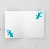 Carte Blue Lizard Gecko (Intérieur)