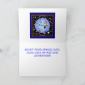 Carte BLUE MOON Anniversaire (Intérieur)