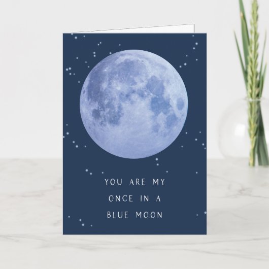 CARTE BLUE MOON CARD (Devant)