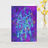 Carte Blue Pentacle Royale (Fleur jaune)