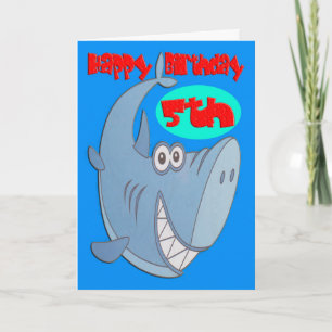 Carte Blue Shark Cinquième anniversaire