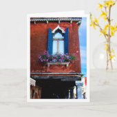 Carte Blue Shutters Murano (Fleur jaune)