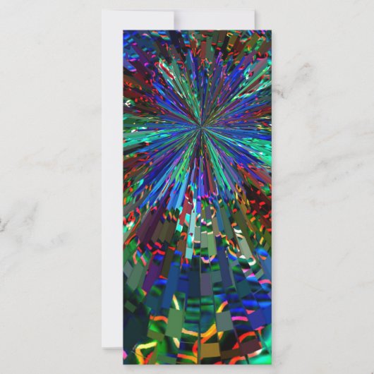 Carte BLUE Sparksky Art Star Planet Comet Solar Nightsky (Devant)