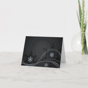 Carte Blue Winter Note