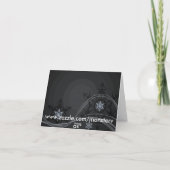 Carte Blue Winter Note (Dos)