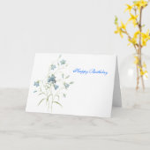 Carte Bluebells-A (Fleur jaune)