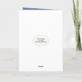 Carte Blueberry Pie Pour Pi Day (Dos)