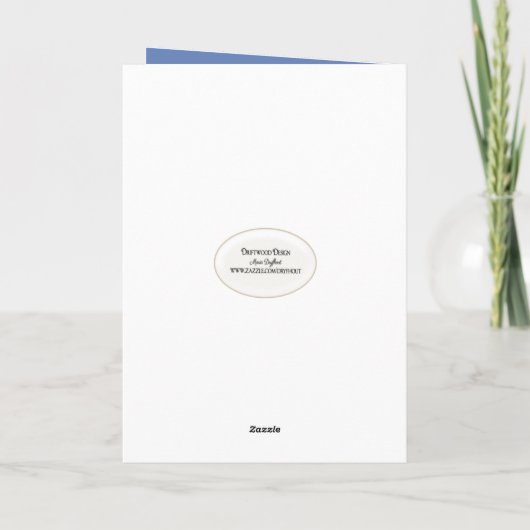 Carte Blueberry Pie Pour Pi Day (Dos)