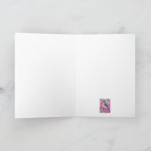 Carte Bluebird Among the Azaleas GREETING CARD (Intérieur)