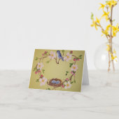 Carte Bluebird & Apple Blossoms (Fleur jaune)