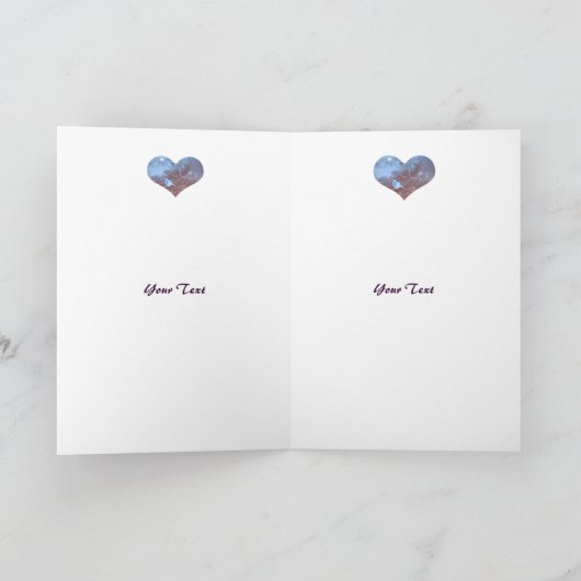 Carte Bluebird de bonheur (Intérieur)