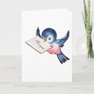 Carte Bluebird of Happiness Graduation Card