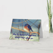 Carte Bluebird Of Happiness Inspiration Card (Devant)