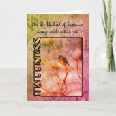 Carte Bluebird Of Happiness Inspiration Card (Devant)