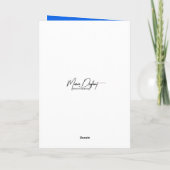 Carte Bluebirds Dans La Pluie Merci (Dos)