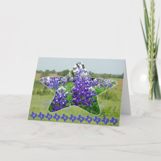 Carte Bluebonnets (Devant)