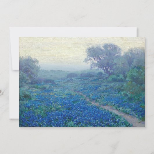 Carte Bluebonnets à Sunrise | Julian Onderdonk (Devant)