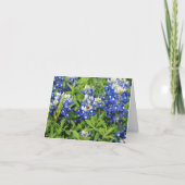 Carte Bluebonnets de Texas (Devant)