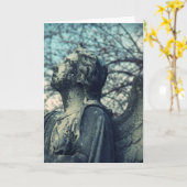 Carte Blues d'angle en pierre (Fleur jaune)