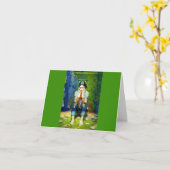 Carte Blues de rénovation (Fleur jaune)