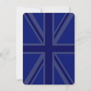 Carte Blues pour un drapeau britannique Union Jack