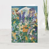 Carte Blumen am Berg | August Babberger (Devant)