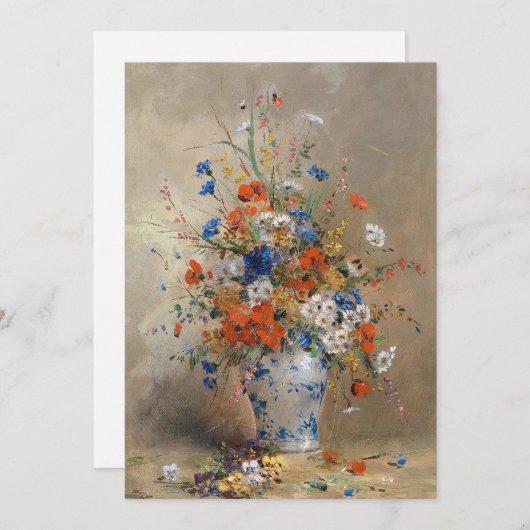 Carte Blumenstillleben | Eugene Petit (Devant / Derrière)