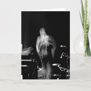Carte Blur et Mouvement sur scène Jazz Show Card