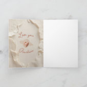 Carte Blush Heirloom Heart Photo Frame Loving  (Intérieur)