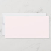 Carte Blush Pink Happy Mère's Day Certificat cadeau (Dos)