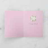 Carte Blush pink rose petals candle (Intérieur)