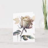 Carte Blush Rose Love Card (Devant)