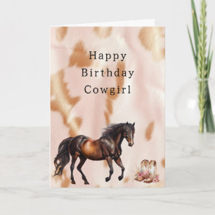 Carte Blush Rose Tan Southwest Faux Cowgirl Cowhie