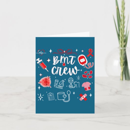 Carte Bmt Crew Bone Marrow Transplant Illustration (Devant)