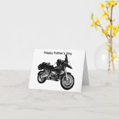 Carte BMW Motor Fête des Pères (Fleur jaune)