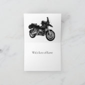 Carte BMW Motor Fête des Pères (Intérieur)