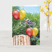 Carte Bmx (Fleur jaune)