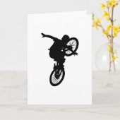 CARTE BMX (Fleur jaune)