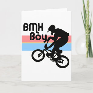 Vélo BMX Personnalisé Noël Carte de vœux