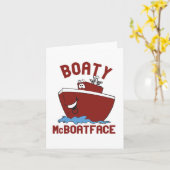 Carte Boaty McBoatface (Fleur jaune)
