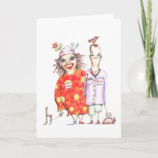 Carte Bob and Claire de Lune greeting card (Devant)