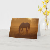 Carte Bob Langrish | Lever de soleil pour le pâturage du (Fleur jaune)