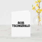 Carte Bob Tschigerillo 1 (Fleur jaune)