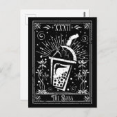 Carte Boba Tea Tarot (Devant / Derrière)