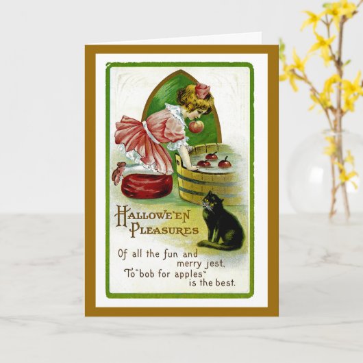 Carte Bobbin pour pommes (Fleur jaune)