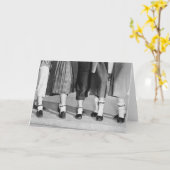 Carte Bobby Socks, 1953 (Fleur jaune)